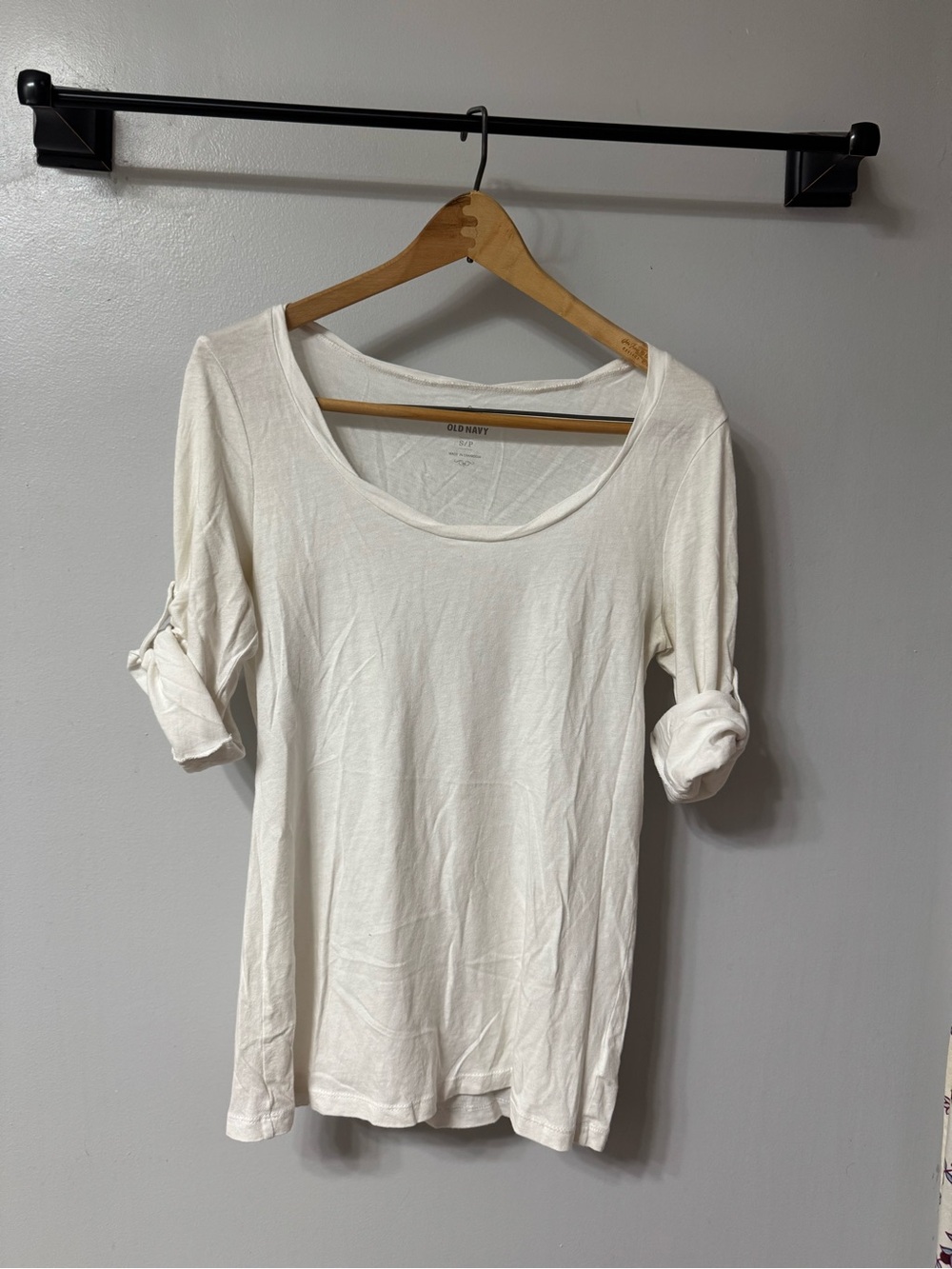 Adjustable Sleeves Long Sleeve Top